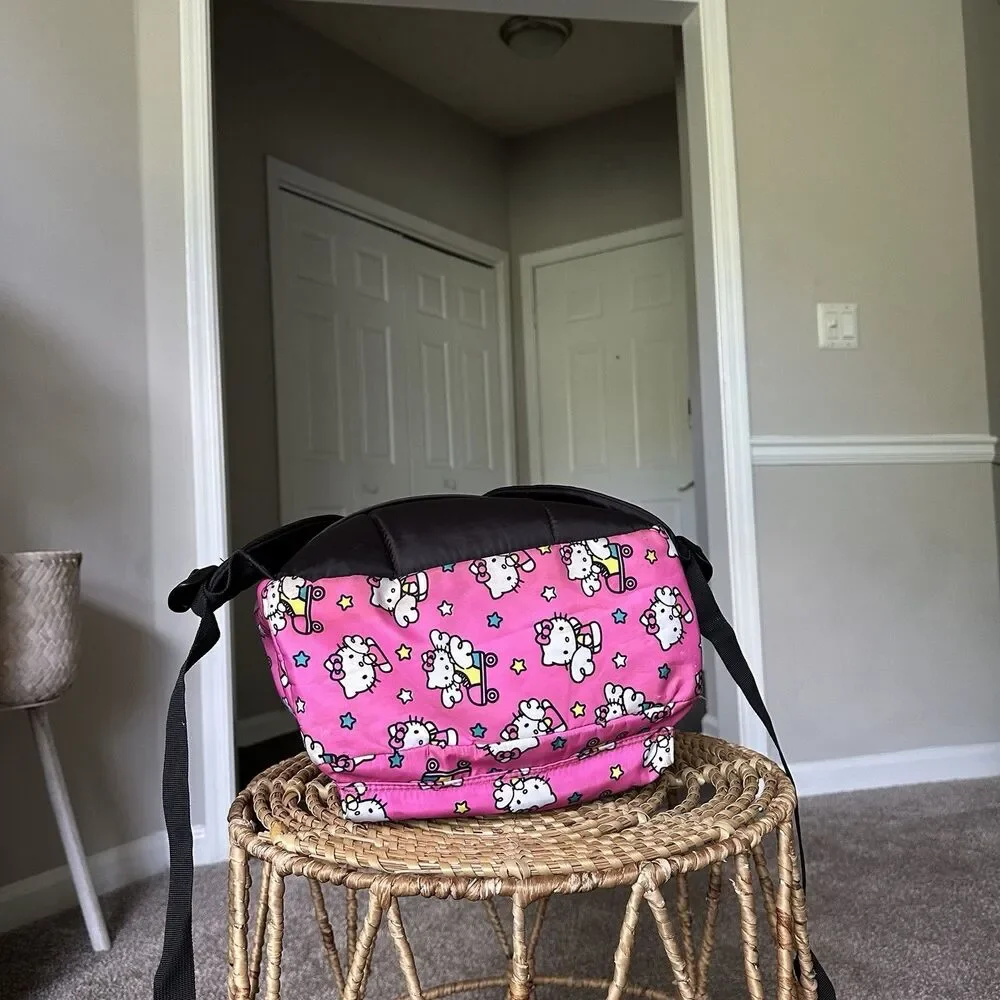 Hello Kitty Pink Backpack Print Pink Bioworld School Travel Strap